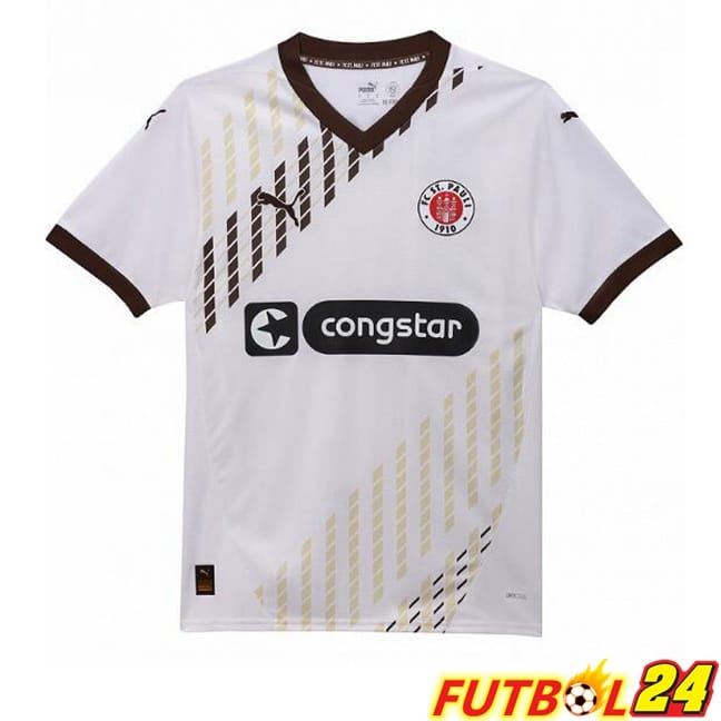 Camisetas De Futbol FC St. Pauli Segunda Blanco 2024/2025