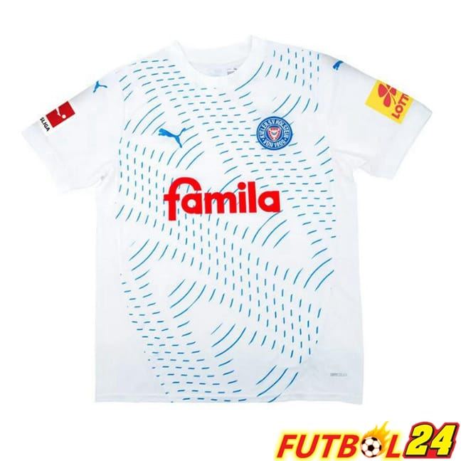 Camisetas De Futbol Holstein Kiel Segunda Blanco 2024/2025