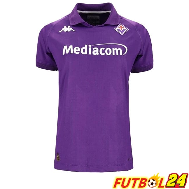 Camisetas De Futbol ACF Fiorentina Mujer Primera 2024/2025