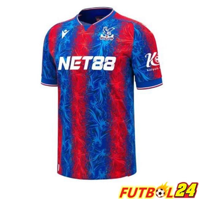 Camisetas De Futbol Crystal Palace Primera Rojo Azul 2024/2025