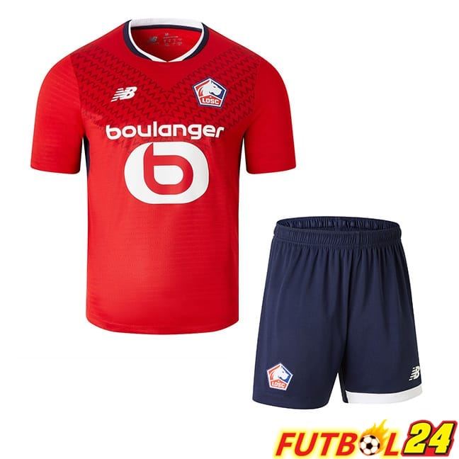 Camisetas De Futbol Lille LOSC Ninos Primera 2024/2025