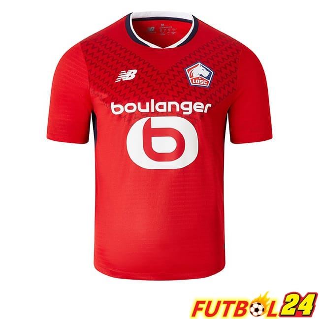Camisetas De Futbol Lille OSC Primera Rojo 2024/2025