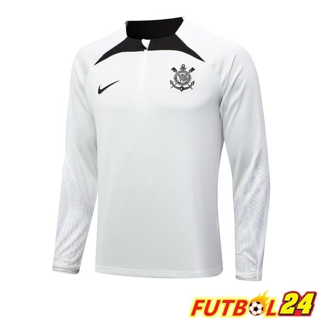 Sudadera De Entrenamiento Corinthians Gris 2024/2025