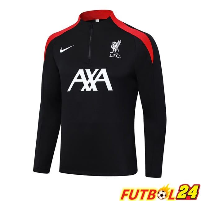 Sudadera De Entrenamiento FC Liverpool Negro 2024/2025