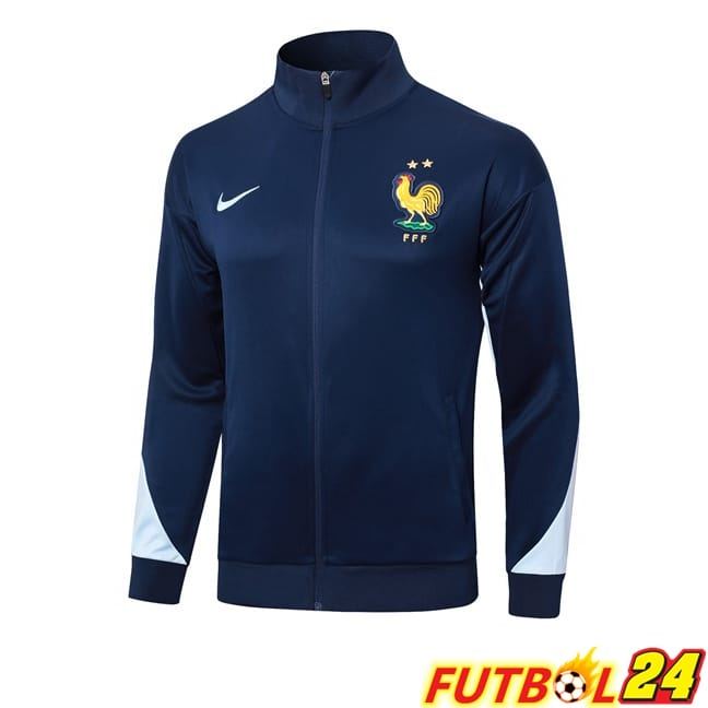 Chaquetas De Futbol Francia Azul Real 2024/2025