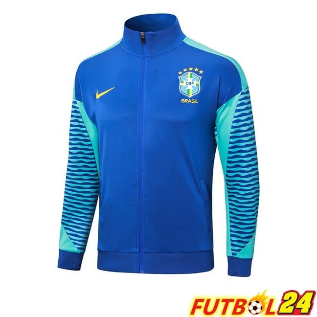 Chaquetas De Futbol Brasil Azul 2024/2025