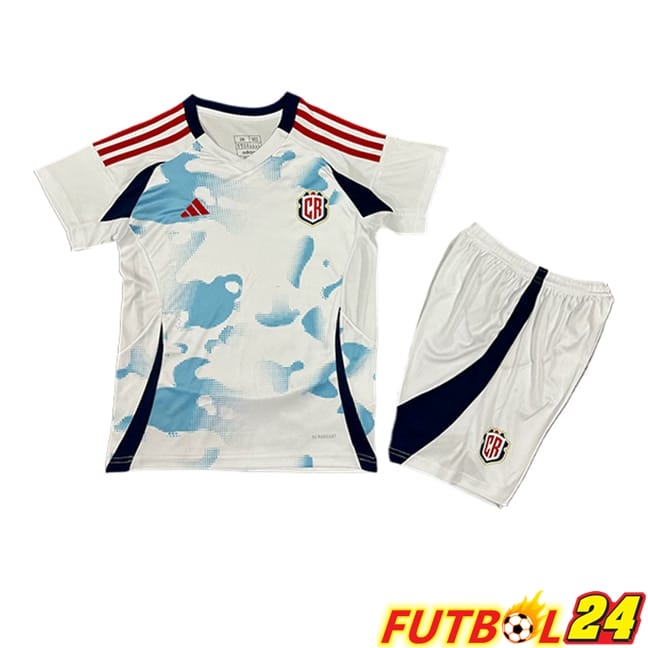 Camisetas De Futbol Costa Rica Ninos Segunda 2024/2025
