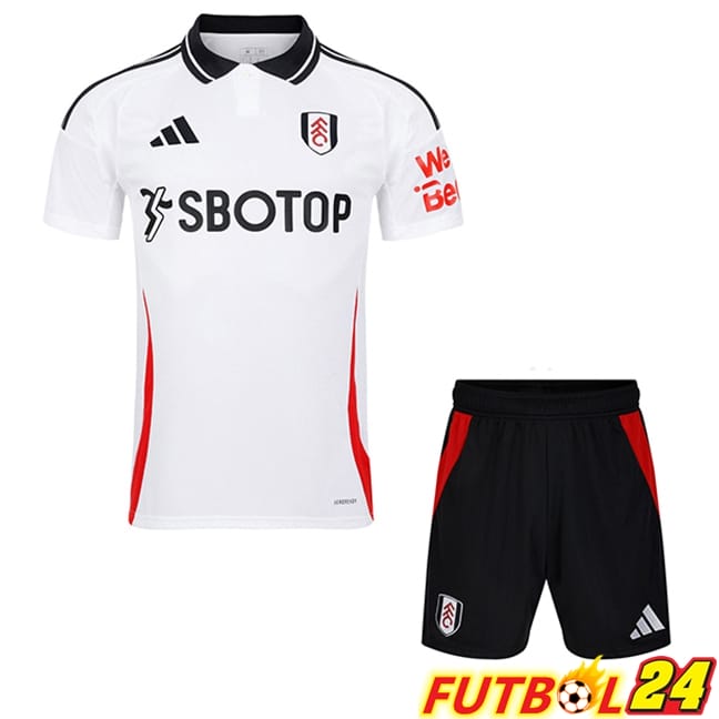Camisetas De Futbol Fulham Ninos Primera 2024/2025