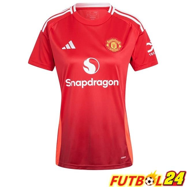 Camisetas De Futbol Manchester United Mujer Primera 2024/2025