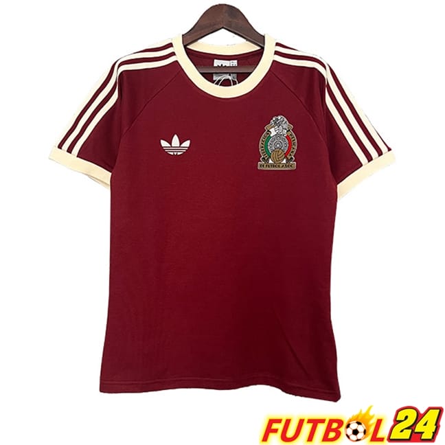 Camisetas De Futbol México Retro Edición Especial Rojo