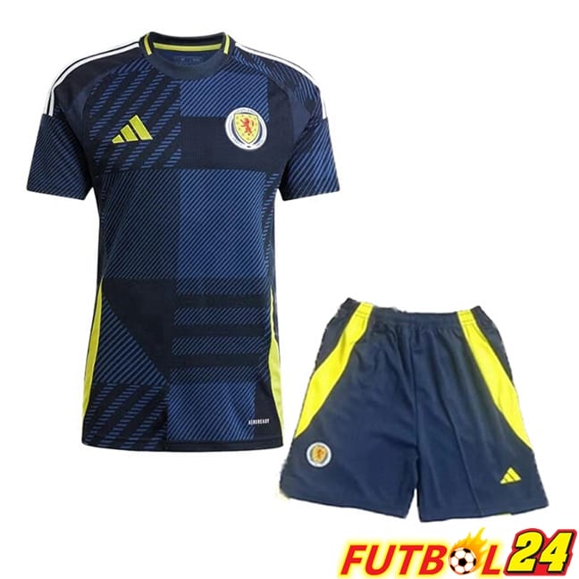 Camisetas De Futbol Escocia Primera + Cortos UEFA Euro 2024