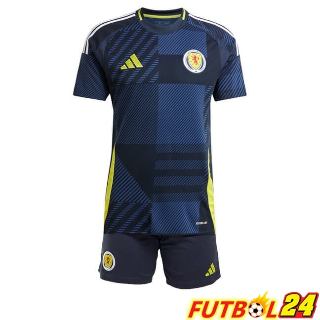 Camisetas De Futbol Escocia Ninos Primera UEFA Euro 2024