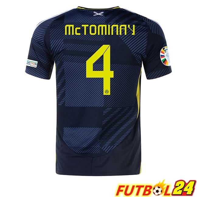 Camiseta Nacional Escocia (Mctominay 4) Primera UEFA Euro 2024