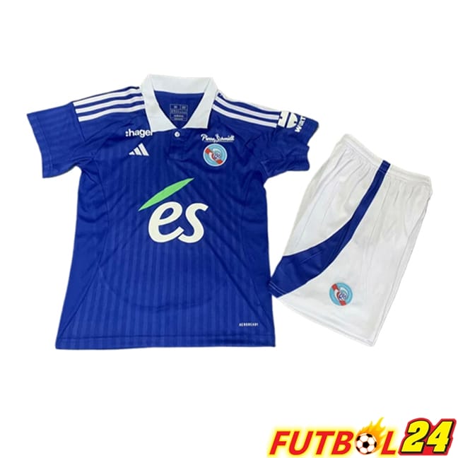 Camisetas De Futbol RC Strasbourg Ninos Primera 2024/2025