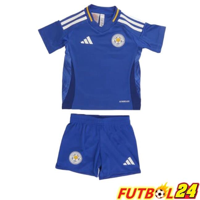 Camisetas De Futbol Leicester City Ninos Primera Azul 2024/2025