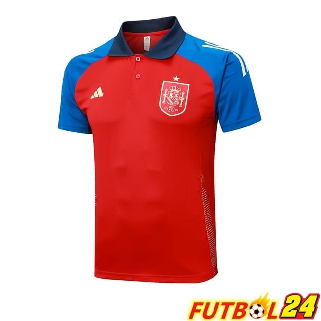 Camiseta Polo España Rojo 2024/2025