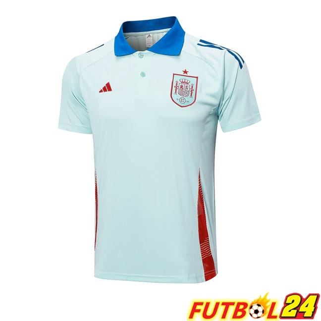 Camiseta Polo España Azul 2024/2025