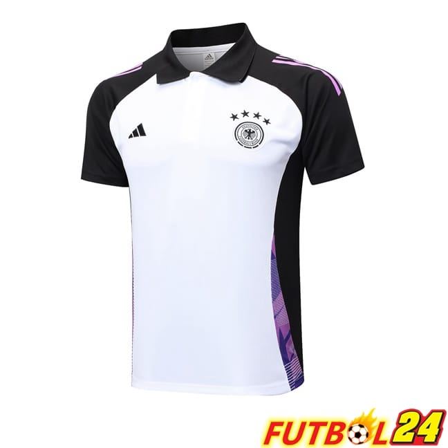 Camiseta Polo Alemania Blanco 2024/2025