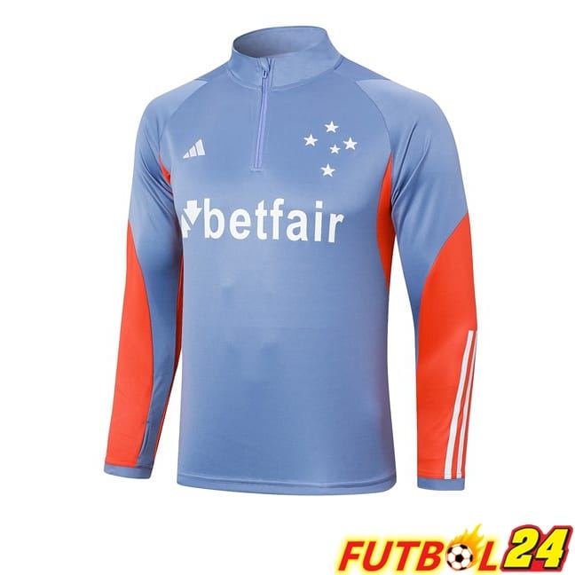 Sudadera De Entrenamiento Cruzeiro EC Gris 2024/2025