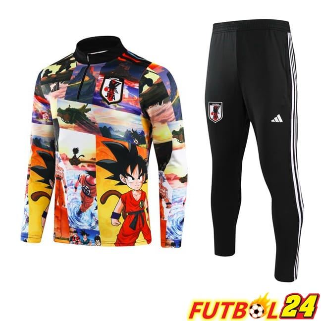 Chandal Equipos De Futbol Japon Amarillo Negro 2024/2025