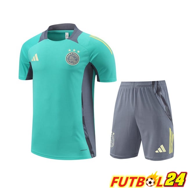 Camiseta Entrenamiento AFC Ajax + Cortos Verde 2024/2025