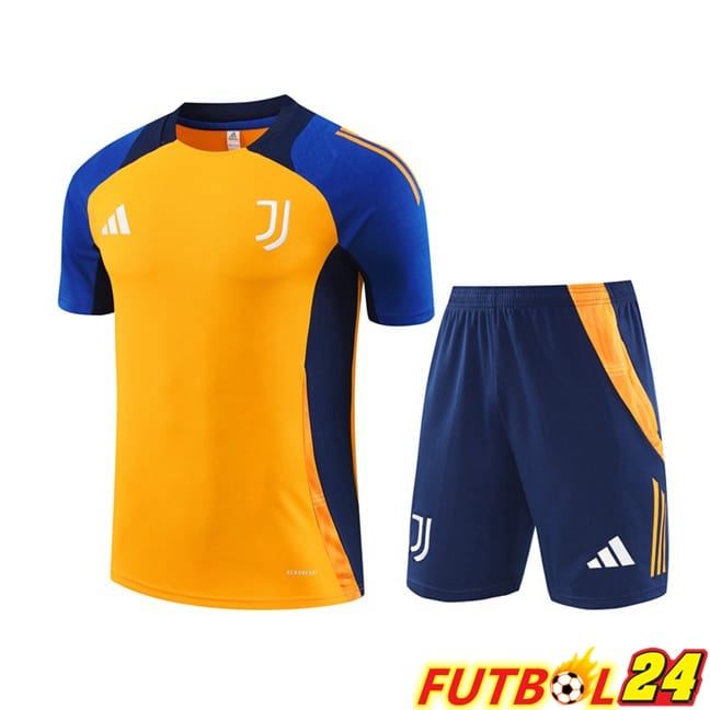 Camiseta Entrenamiento Juventus + Cortos Amarillo 2024/2025