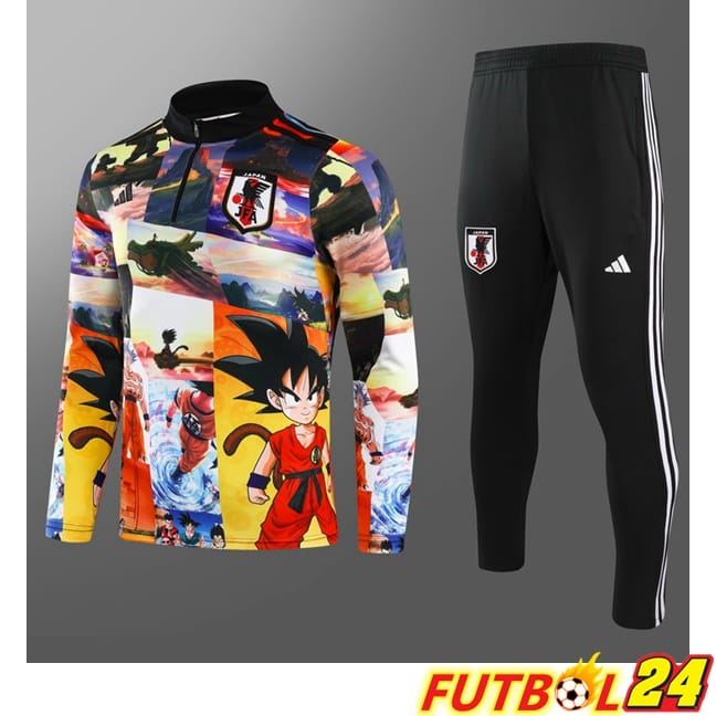 Chandal Equipos De Futbol Japon Ninos Amarillo Negro 2024/2025