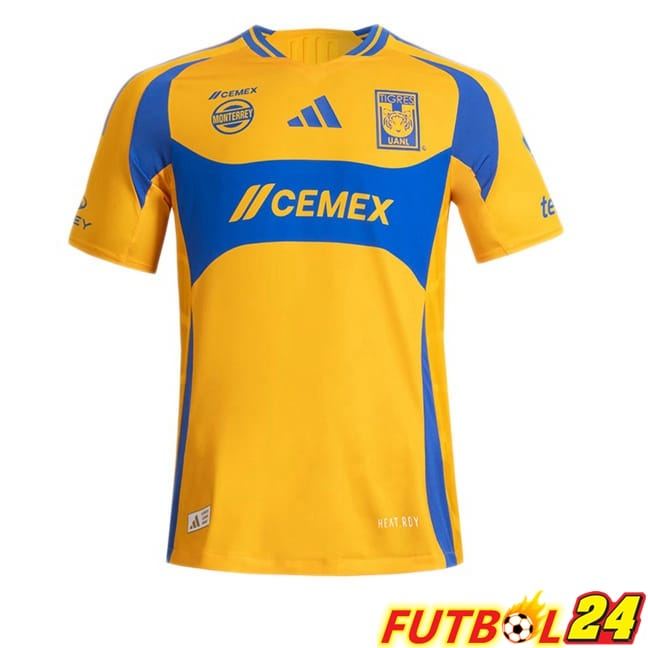 Camisetas De Futbol Tigres UANL Primera Amarillo 2024/2025