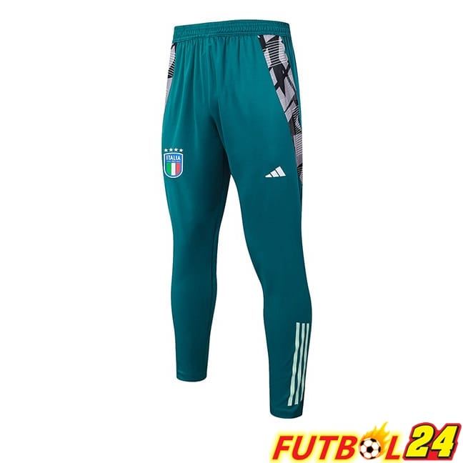 Pantalon Entrenamiento Italia Verde 2024/2025