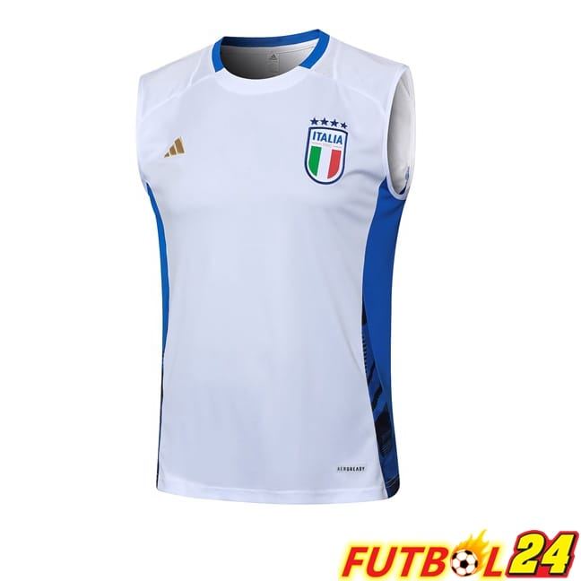 Chalecos De Futbol Italia Blanco 2024/2025