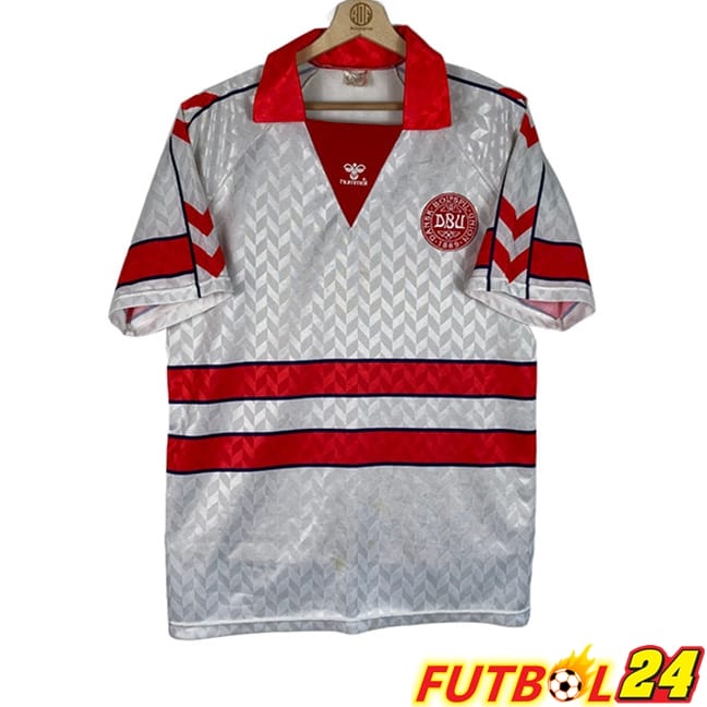 Camisetas De Futbol Dinamarca Retro Segunda 1988