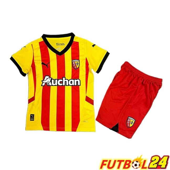 Camisetas De Futbol RC Lens Ninos Primera 2024/2025