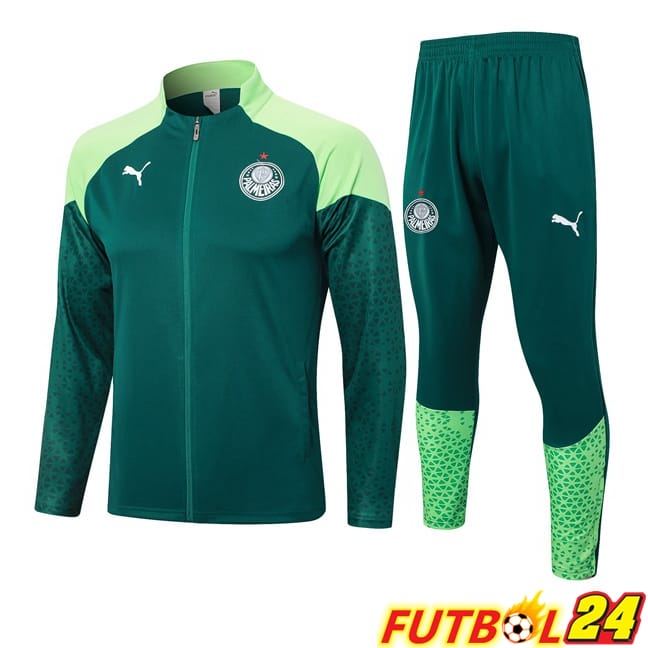 Chandal Equipos De Futbol - Chaqueta Palmeiras Verde 2024/2025