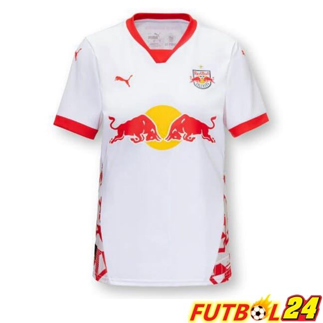 Camisetas De Futbol FC Red Bull Salzburg Primera Blanco 2024/2025