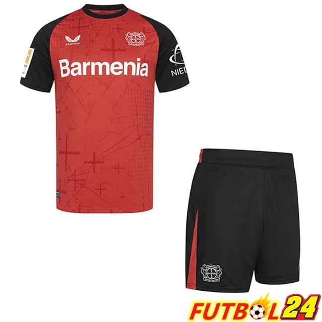 Camisetas De Futbol Bayer 04 Leverkusen Ninos Primera 2024/2025