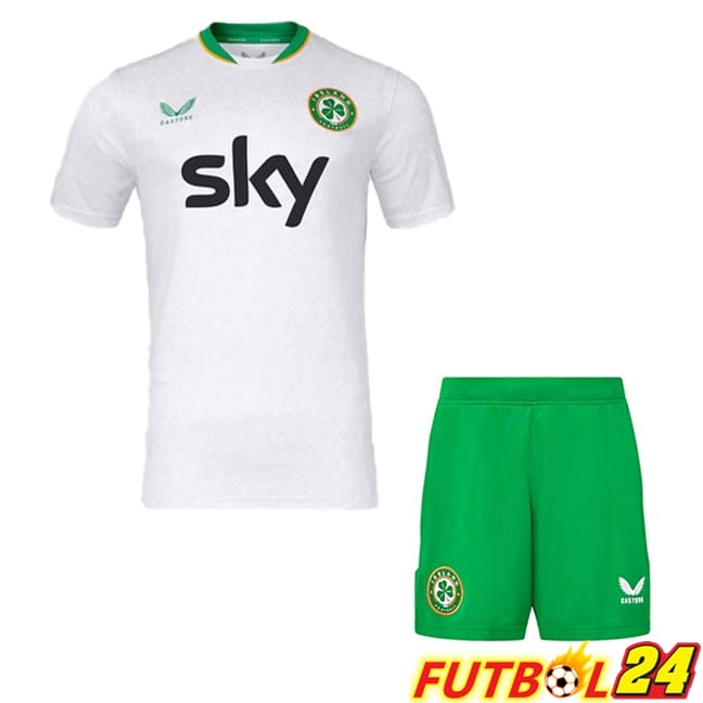 Camisetas De Futbol Irlanda Ninos Segunda 2024/2025