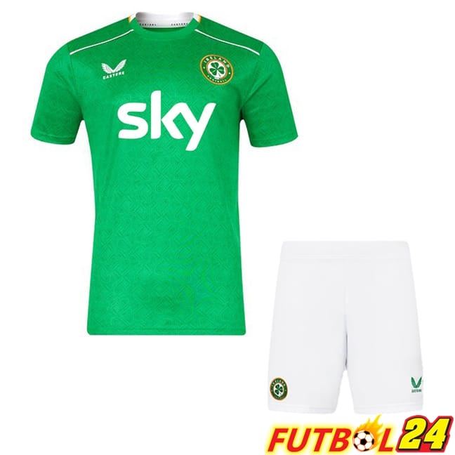 Camisetas De Futbol Irlanda Ninos Primera 2024/2025