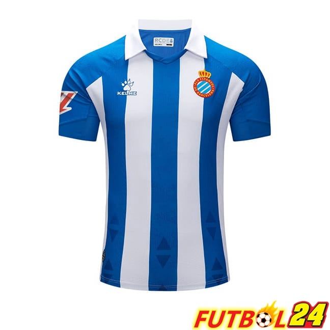Camisetas De Futbol RCD Espanyol Primera Azul Blanco 2024/2025