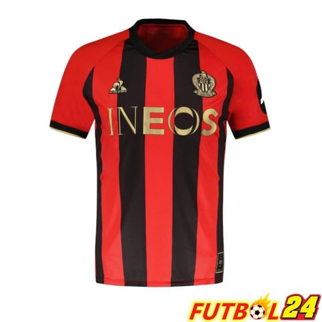 Camisetas De Futbol OGC Nice Primera Rojo Negro 2024/2025
