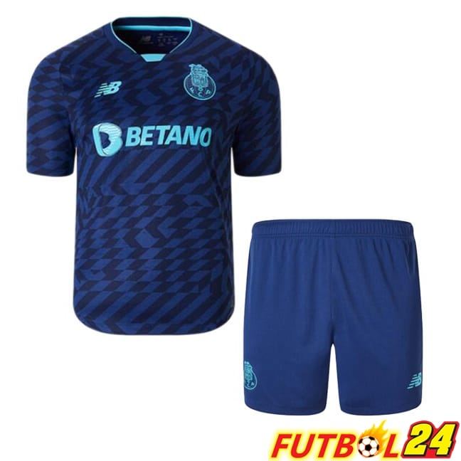 Camisetas De Futbol FC Porto Ninos Tercera Azul 2024/2025