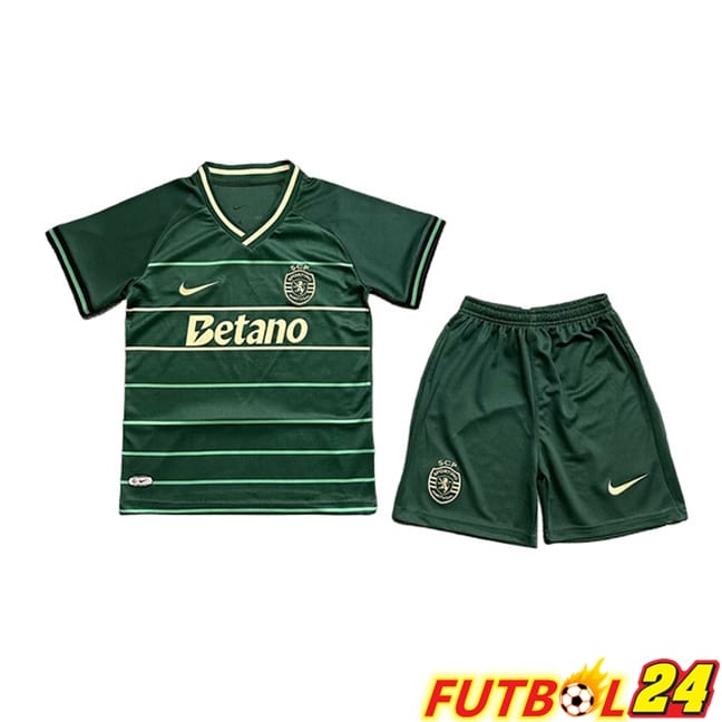 Camisetas De Futbol Sporting Ninos Edición Especial Verde 2024/2025