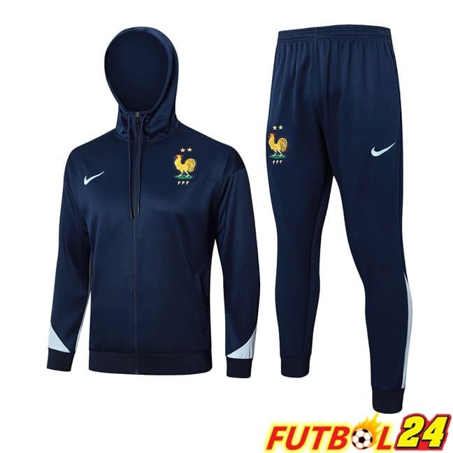 Rompevientos Chandal De Futbol Francia Azul Real 2024/2025
