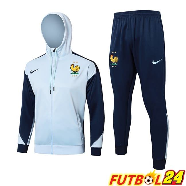 Rompevientos Chandal De Futbol Francia Azul 2024/2025