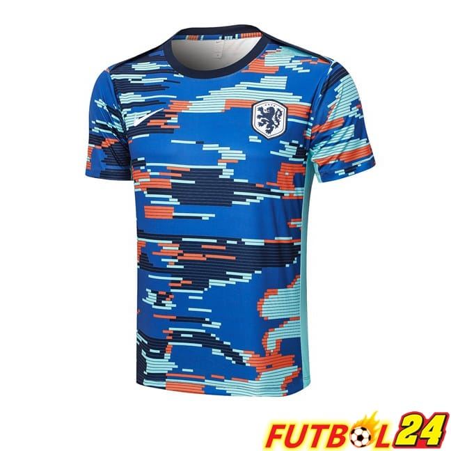 Camiseta Entrenamiento Países Bajos Azul 2024/2025