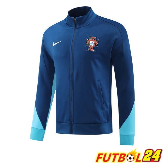 Chaquetas Futbol Portugal Azul 2024/2025