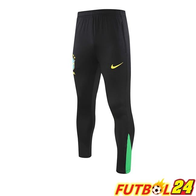 Pantalon Entrenamiento Brasil Negro 2024/2025