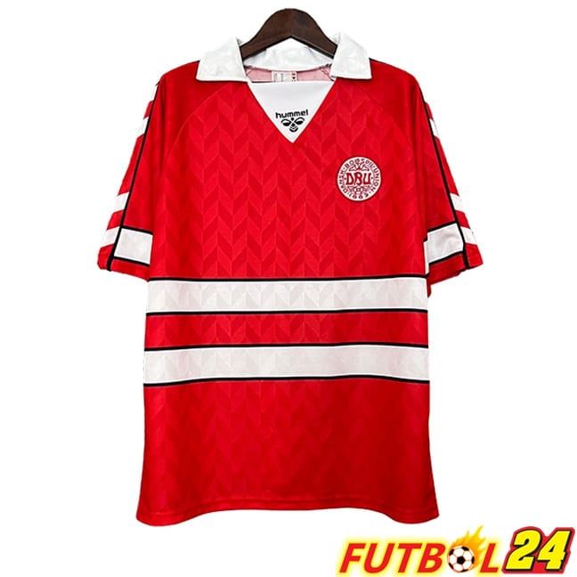 Camisetas De Futbol Dinamarca Retro Primera 1988