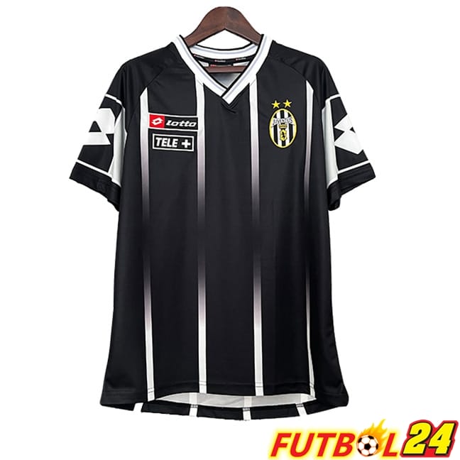 Camisetas De Futbol Juventus Retro Negro 2000/2001