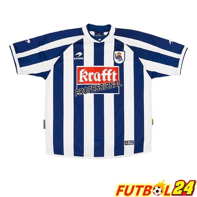 Camisetas De Futbol Real Sociedad Retro Primera 2004/2005