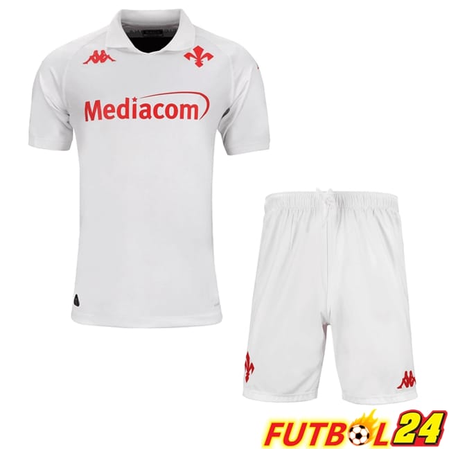 Camiseta ACF Fiorentina Segunda + Cortos 2024/2025